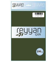 Reyyan Düz Renk Poşetli Yazma  - Renk-73 - Koyu Yeşil-56