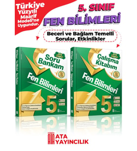 5. Sınıf Fen Bilimleri Süper Set Soru Bankam + Çalışma Kitabım