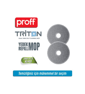 Yedek Mop Çift Paket, Temizlik İçin Pratik ve Güçlü Çözüm