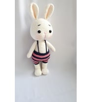 Tatlı Tavşik Sunny Amigurumi Organik Oyuncak