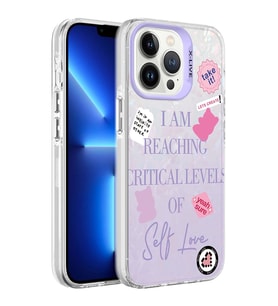 Apple iPhone 13 Pro Max Kılıf Mermer Desenli Zore Marbello Kapak