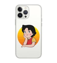Iphone 12 Pro Uyumlu Heidi Tasarımlı Şeffaf Telefon Kılıfı