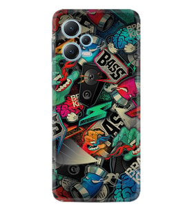 Xiaomi Redmi Note 12 4g Kılıf Resimli Desenli Silikon Platinium Series Bass 1886