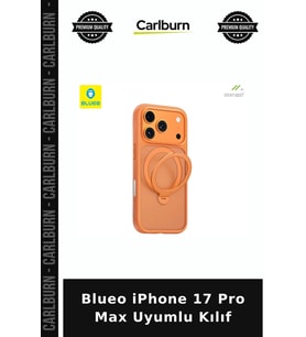 Blueo iPhone 17 Pro Max Uyumlu Kılıf Arka Kapak Mobil Aksesuar Telefon Tutucu