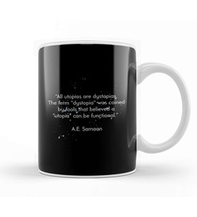 All Utopias Are Dystopias Quote Kupa Bardak Porselen