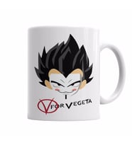 V For Vegeta Kupa Bardak Porselen