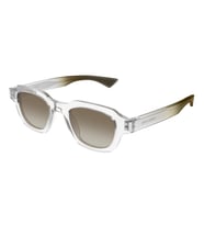 Saint Laurent SL791 004 48 Unisex Güneş Gözlüğü (Şeffaf)
