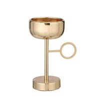 Vitale Anahtar Şamdan Gold 16 cm AK.JD0127