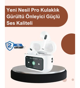 Otomatik Bağlantılı Bluetooth Kulaklık Anc Özellikli Su Ve Ter Dayanıklı (Çok Renkli)