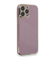 Microsonic Apple iPhone 12 Pro Max Kılıf Olive Plated Lila