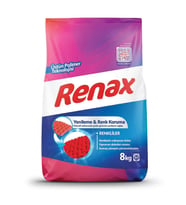 Renax Renkliler için Toz Çamaşır Deterjanı 8 kg