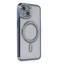 Iphone 14 Kılıf Joke Simli Magneticsafe Kılıf -