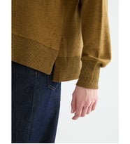 LCW EVERYDAY Sarı Bisiklet Yaka Oversize Kadın Sweatshirt