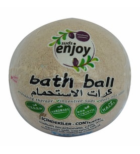 Enjoy Lavantalı El Yapımı Banyo Küvet Topu Sabunu Mor 90-120 Gr