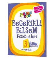 Fenomen Çocuk 3. Sınıf Becerikli Bilsem Genel Zihinsel (5 Deneme) Yeni