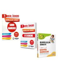 Ardışık 5.Sınıf Bursluluk Soru Deneme ve Editör Çıkmış Sorular Seti 3 Kitap