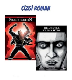Ntv Çizgi Roman Dünya Klasikleri Seti ( Frankenstein & Dr. Jekyll ve Bay Hyde )