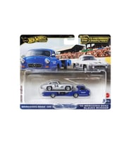 Hot Wheels Premium Car Culture Team Transport Mercedes-Benz 300 Sl & 55 Mercedes-Benz Transporter