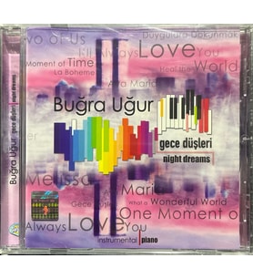 (Plak Değildir CD dir) CD Buğra Uğur Gece Düşleri / Night Dreams Açılmamış Jelatininde CD (Karışık)
