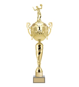 ODAK KUPA - Figürlü Kupalar - Voleybol Kadın Figürlü Kupalar FG-090 A - 70 cm