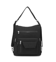 Hem Sırt Hem de Omuz Kadın Çantası Smart Bags 1205 Siyah