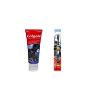 Colgate Batman Diş Macunu 75 Ml + Batman Diş Fırçası 6 + Yaş 2 Li Fırsat (Siyah)