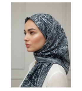 Lady Coco Dijital Baskı Royan Eşarp Desen 1 Renk 2