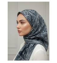 Lady Coco Dijital Baskı Royan Eşarp Desen 1 Renk 2