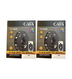 Cata CT-4566 TV RGB Şerit Led Seti Kumandalı (2 Adet)