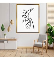 Altın  Çerçeveli tablo n439