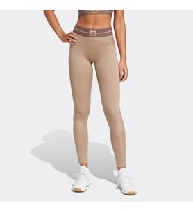 adidas JY2068 HYG RIB 1-1 L Kadın Spor Tayt (Krem)