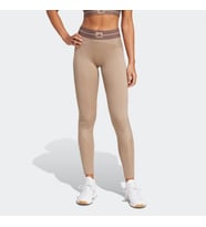 adidas JY2068 HYG RIB 1-1 L Kadın Spor Tayt (Krem)