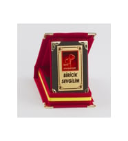 Biricik Sevgilim Plaketi