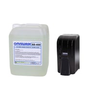 Omniwash SD-400 5000 ml Köpük El Sabunu ve 500 cc Dispenser Seti Siyah