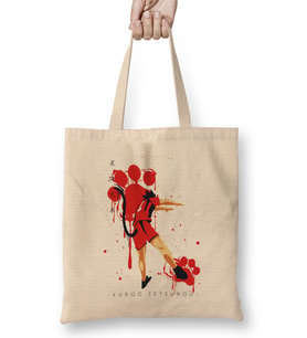 Haikyuu Kuroo Tetsurou Haikyuu Bez Çanta Uzun Saplı