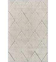 Eliana Home Baskılı, Yıkanabilir Kaymaz Taban Salon Halısı LNA1051 100x150 cm (Gri)