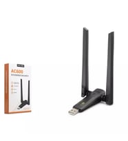 P-ix-Link UAC21D AC600 Dual Band 5G WiFi + Bluetooth 4.2 USB Adaptör (Siyah)