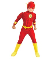 Flash Kostümü Kaslı Lüks