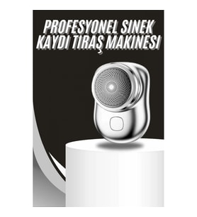 Mey İthalat® Kablosuz Tıraş Makinesi Günlük Hızlı Taşınabilir Şarjlı Yuvarlak Paslanmaz Çelik