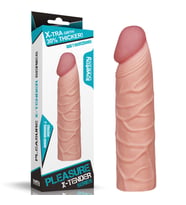 X-Tender Uzatmalı 2.5 CM Dolgulu Realistik Penis Kılıfı