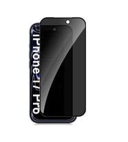 Apple Uyumlu   iPhone 17 Pro Görünmez Hayalet Full Kaplayan Anti Static Ekran Koruyucu Cam