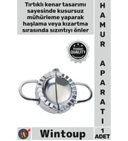 #HamurAparatı Çelik Dumpling Ravioli Pratik Çiğ Börek Mantı Poğaça Kalıbı Şık Hamur Kapatma Aparatı