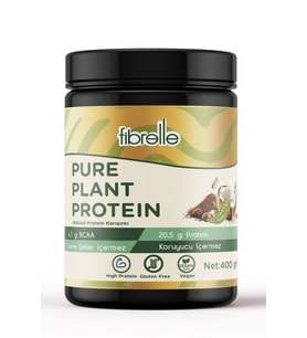 Fibrelle Pure Plant Protein – Bitkisel Protein Karışımı (400 g)