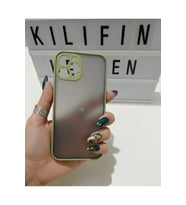 İphone 12 Pro Max Kenarları Renkli Kılıf Modeli