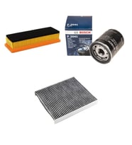 Bosch Filtre Bakım Seti Fiat Grande Punto 1.2 1.4 Benzinli Hava + Yağ F. + Polen Filtre Bosch