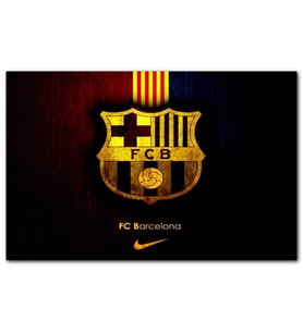 Cakatabloo Barcelona Sor Kulübü Logo MDF Tablo