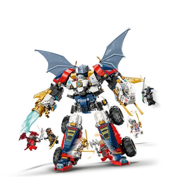 LEGO NINJAGO Zane in Ultra Kombo Mechi 4ü 1 Arada 71834