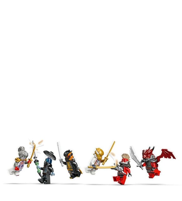 LEGO NINJAGO Zane in Ultra Kombo Mechi 4ü 1 Arada 71834