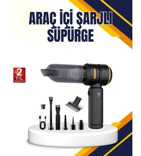 15000 Pa Emiş Gücü Ve Hava Üfleme Özellikli Şarjlı Süpürge