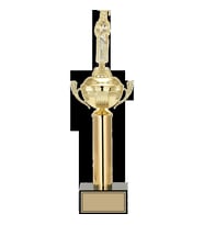 ODAK KUPA - Figürlü Kupalar - Mezuniyet Kadın Figürlü Kupalar FG-048 A - 44 cm